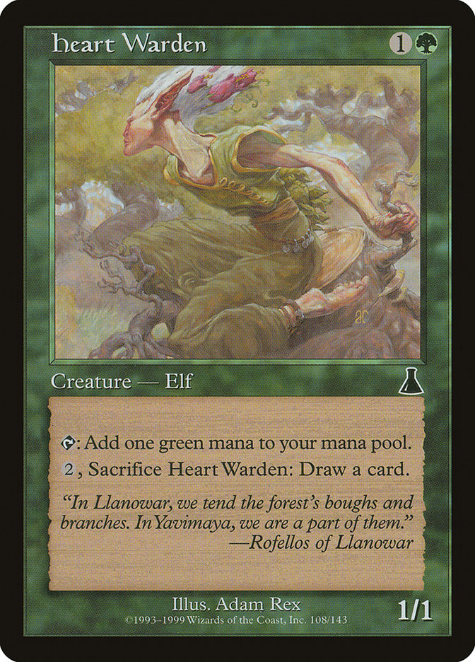 Heart Warden 108/143 (Urza's Destiny)  | Good Games Modbury