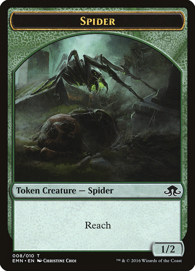 Spider Token [Eldritch Moon Tokens] | Good Games Modbury