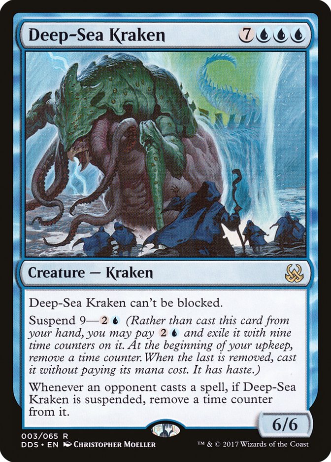 Deep-Sea Kraken 3/65 (Duel Decks: Mind vs. Might)  | Good Games Modbury