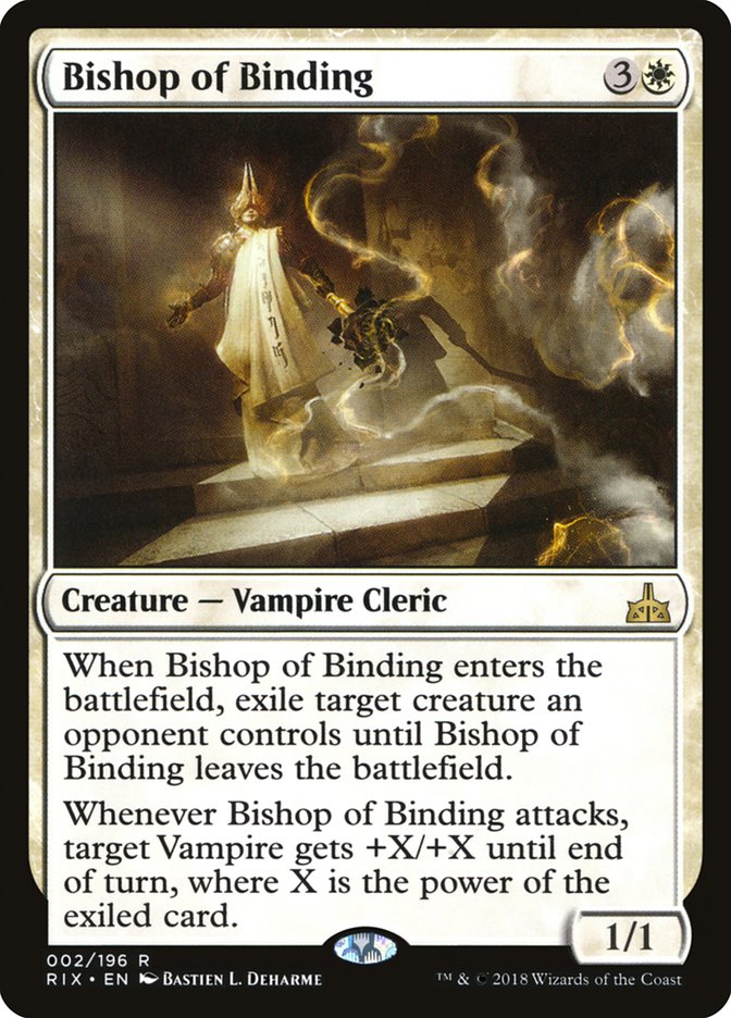 Bishop of Binding 2/196 (Rivals of Ixalan)  - Foil | Good Games Modbury