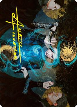 Witness the Future Art Card Gold Stamped Signature 27 (Art Series: Innistrad: Crimson Vow)  | Good Games Modbury