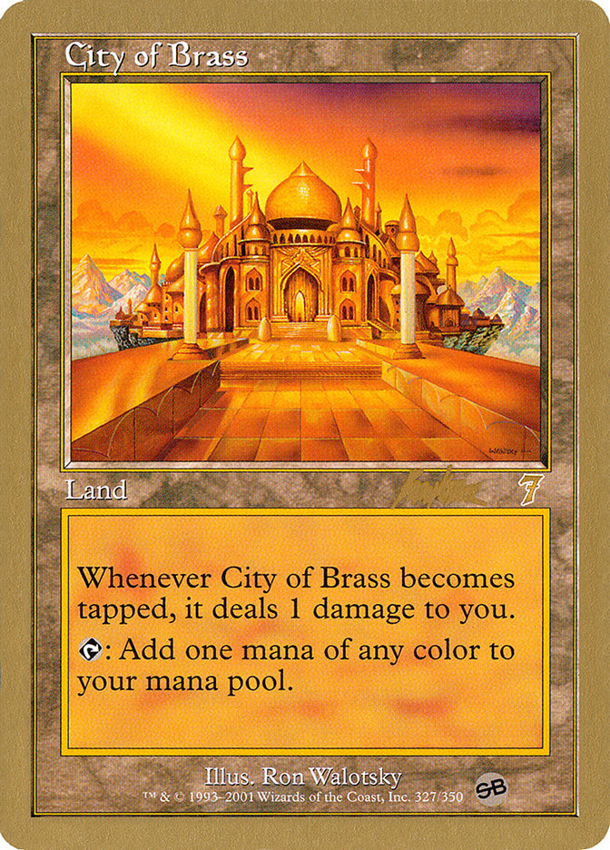 City of Brass (Brian Kibler) (SB) [World Championship Decks 2002] | Good Games Modbury