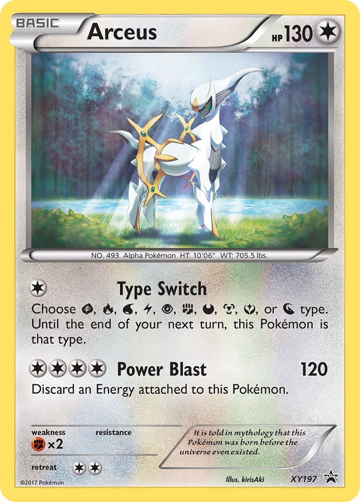 Arceus (XY197) [XY: Black Star Promos] | Good Games Modbury