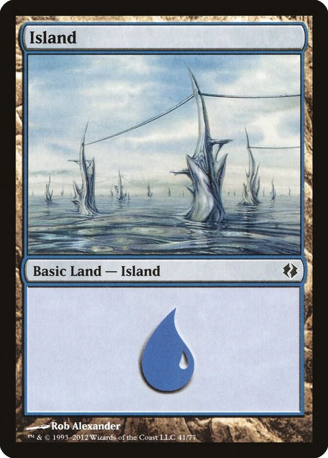 Island 41 41/77 (Duel Decks: Venser vs. Koth)  | Good Games Modbury