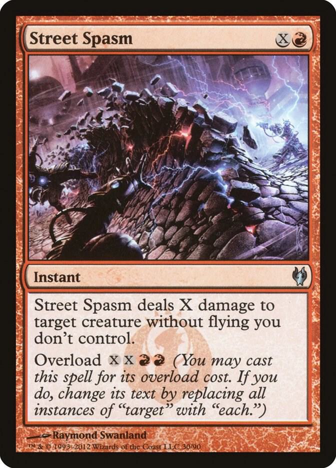 Street Spasm 30/90 (Duel Decks: Izzet vs. Golgari)  | Good Games Modbury