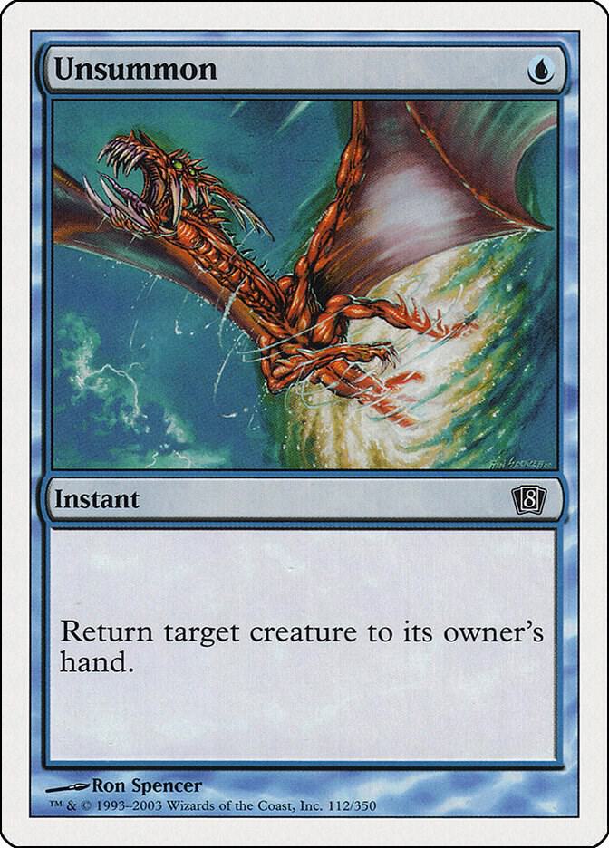 Unsummon 112/350 (8th Edition)  | Good Games Modbury