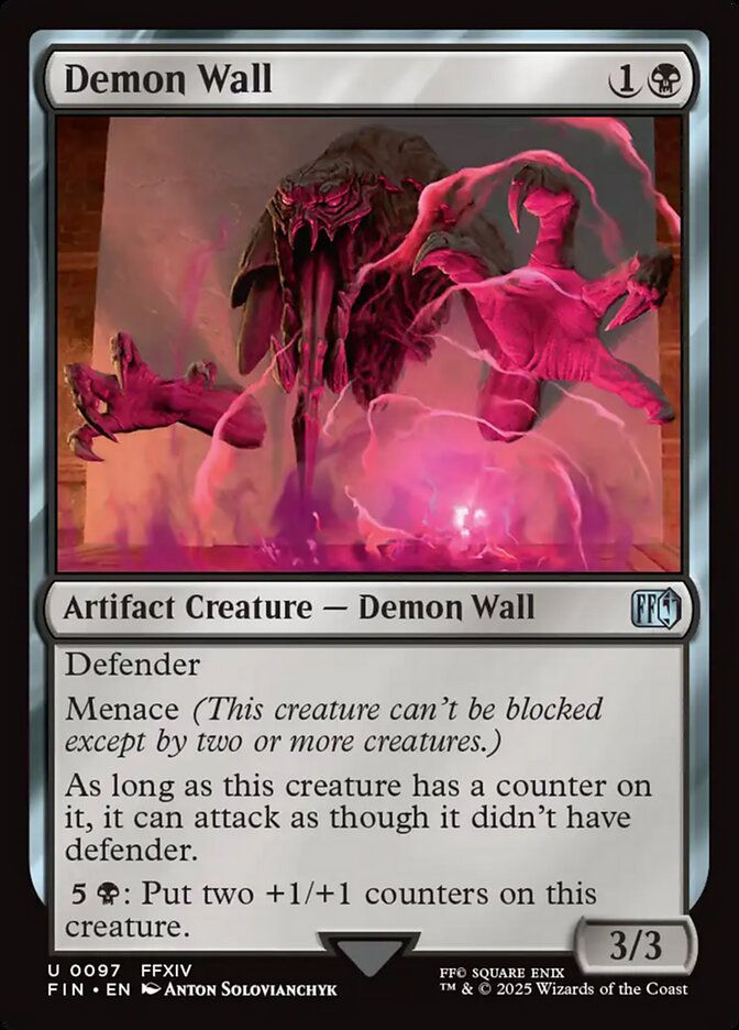 Demon Wall 97/309 (FINAL FANTASY)  - Foil | Good Games Modbury