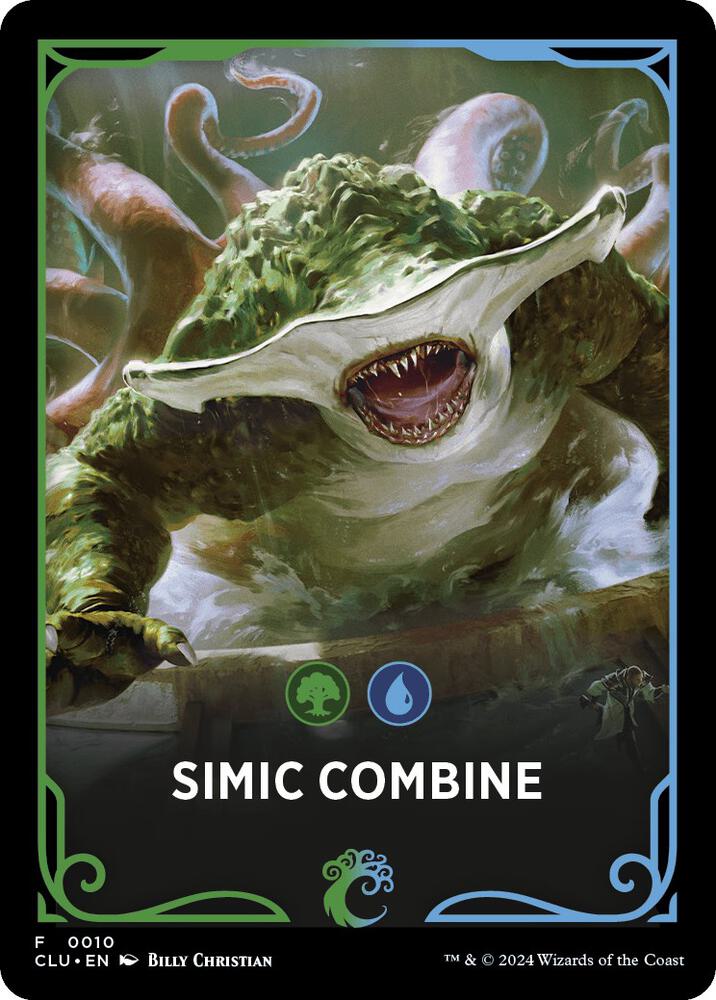 Simic Combine Theme Card 10 (Ravnica: Clue Edition)  | Good Games Modbury
