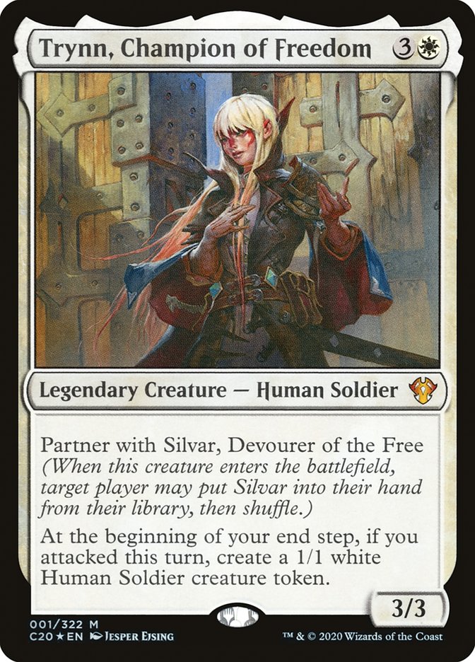 Trynn, Champion of Freedom 1 (Commander 2020)  | Good Games Modbury