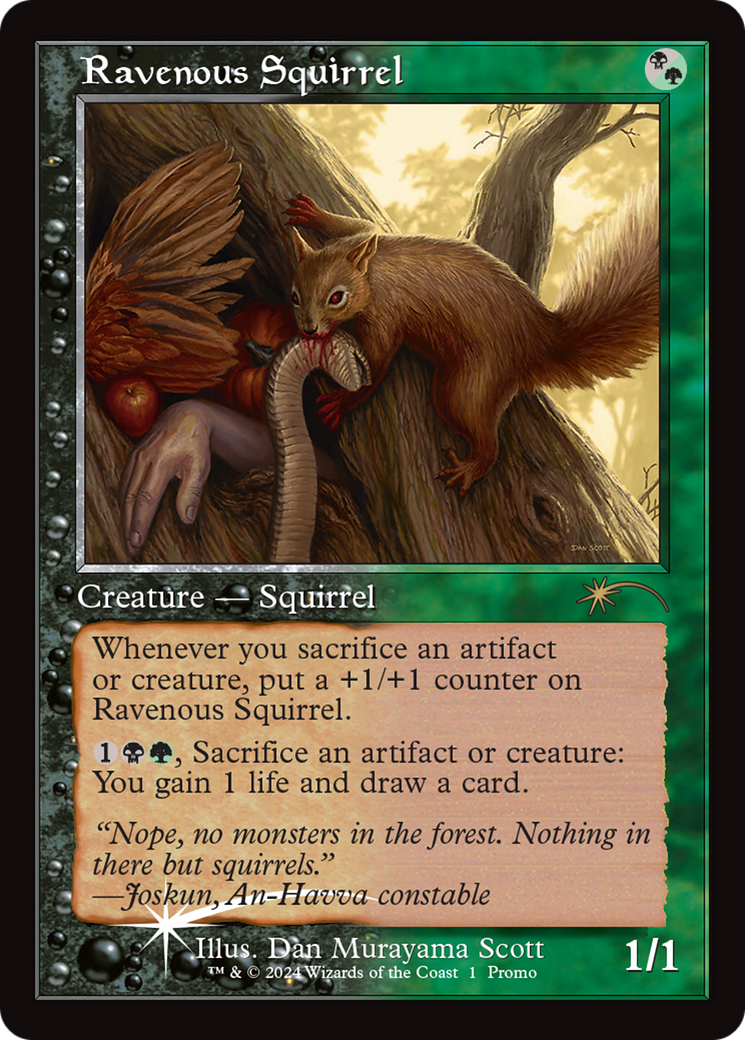 Ravenous Squirrel (Open House) [Wizards Play Network 2024] | Good Games Modbury