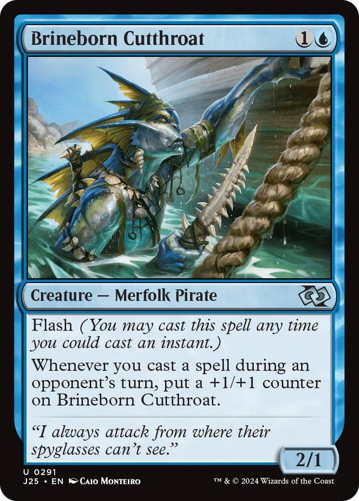 Brineborn Cutthroat 291/779 (Foundations Jumpstart)  | Good Games Modbury