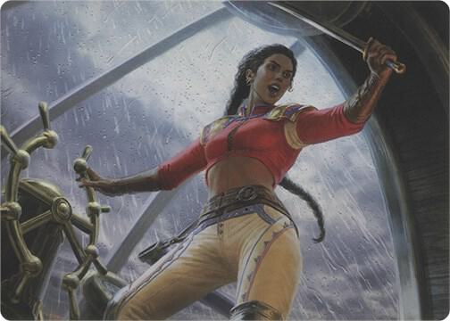 Sisay Weatherlight Captain Art Series 16 (Art Series: Modern Horizons)  | Good Games Modbury