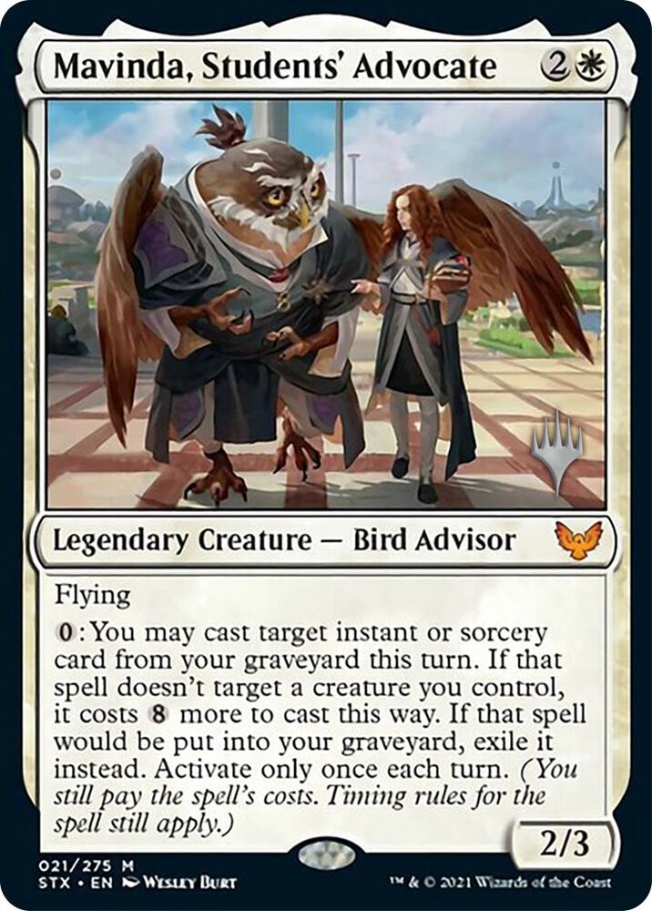 Mavinda Students Advocate 21 (Promo Pack: Strixhaven)  - Foil | Good Games Modbury