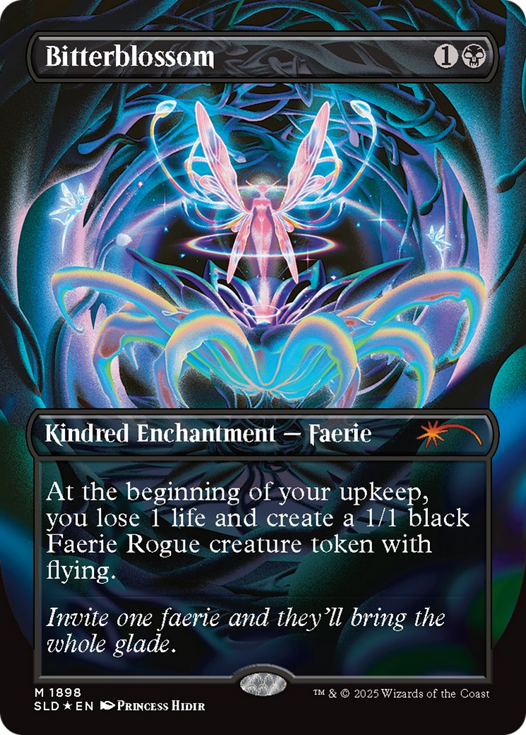 Bitterblossom (Double Rainbow Foil) [Secret Lair Drop Series] | Good Games Modbury