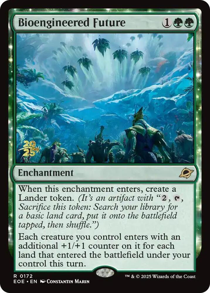 Bioengineered Future 172s/160 (Prerelease Cards)  - Foil | Good Games Modbury
