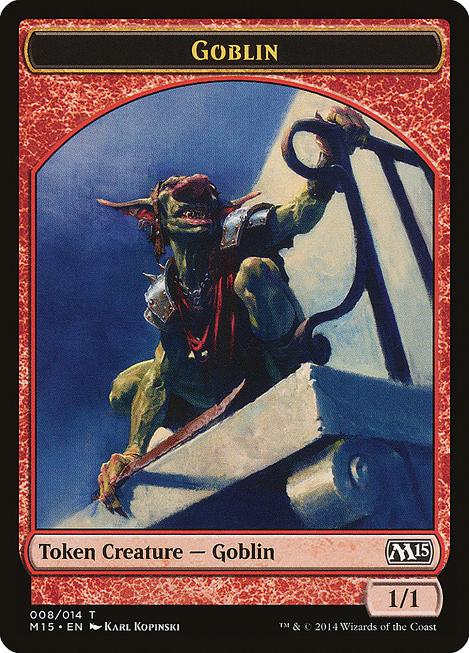 Goblin Token [Magic 2015 Tokens] | Good Games Modbury