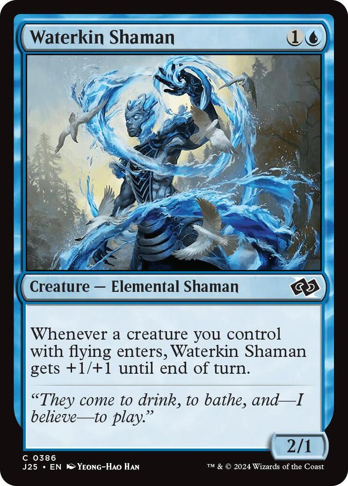 Waterkin Shaman 386/779 (Foundations Jumpstart)  | Good Games Modbury