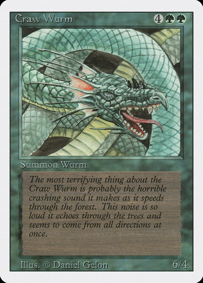 Craw Wurm [Revised Edition] | Good Games Modbury