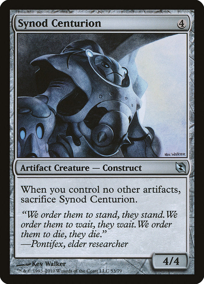 Synod Centurion 53/79 (Duel Decks: Elspeth vs. Tezzeret)  | Good Games Modbury
