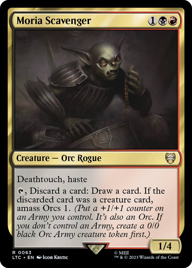 Moria Scavenger [The Lord of the Rings: Tales of Middle-Earth Commander] | Good Games Modbury