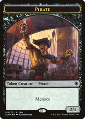 Pirate // Treasure Double-Sided Token [Friday Night Magic 2017] | Good Games Modbury