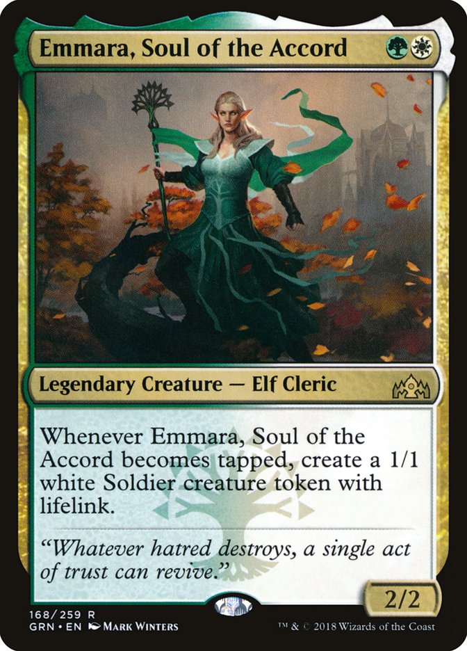 Emmara, Soul of the Accord 168/259 (Guilds of Ravnica)  | Good Games Modbury