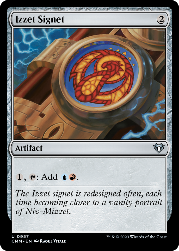 Izzet Signet [Commander Masters] | Good Games Modbury