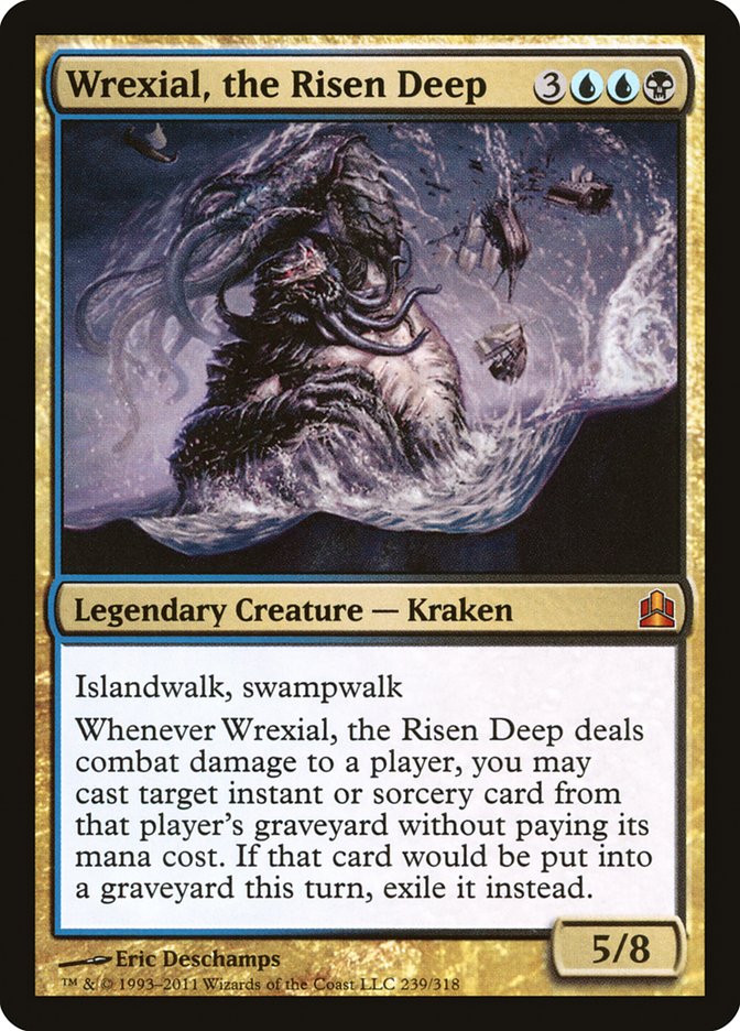Wrexial, the Risen Deep [Commander 2011] | Good Games Modbury