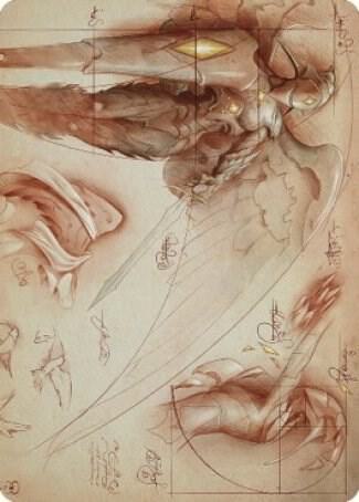 Platinum Angel Art Card 71 (Art Series: The Brothers' War)  | Good Games Modbury