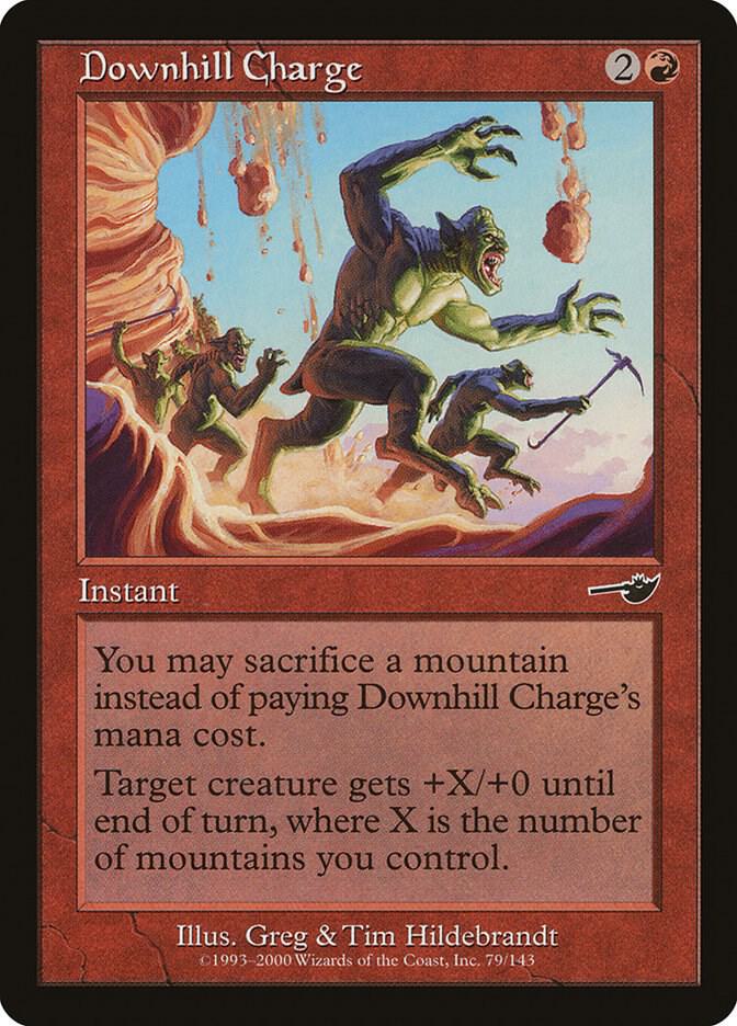 Downhill Charge 79/143 (Nemesis)  - Foil | Good Games Modbury