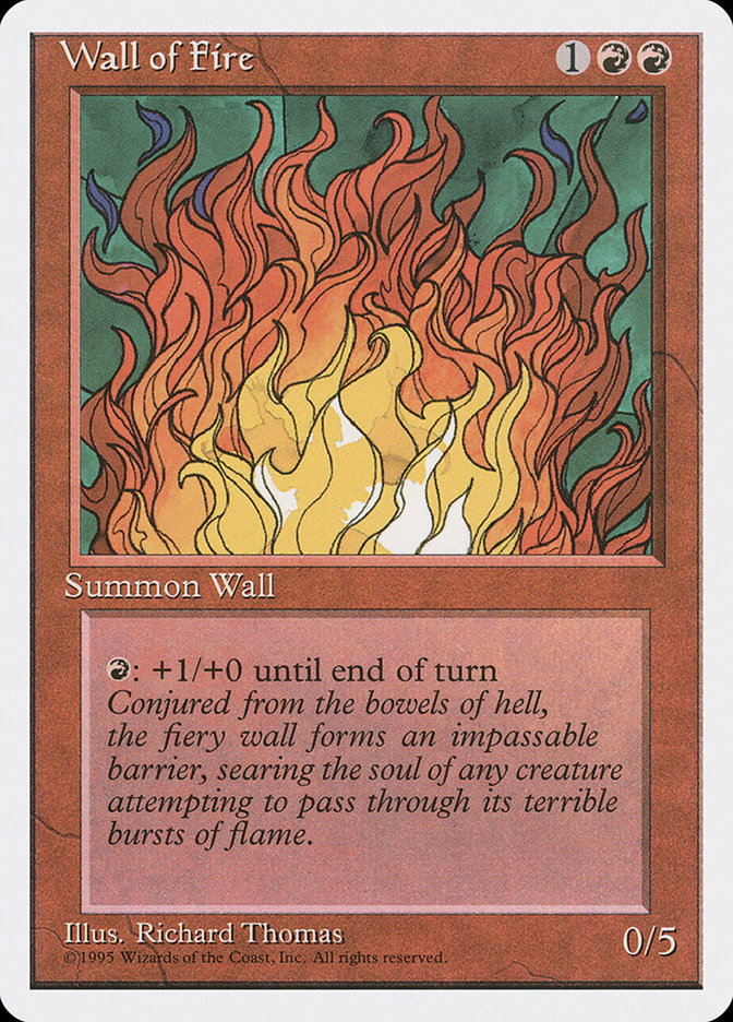 Wall of Fire [Fourth Edition] | Good Games Modbury