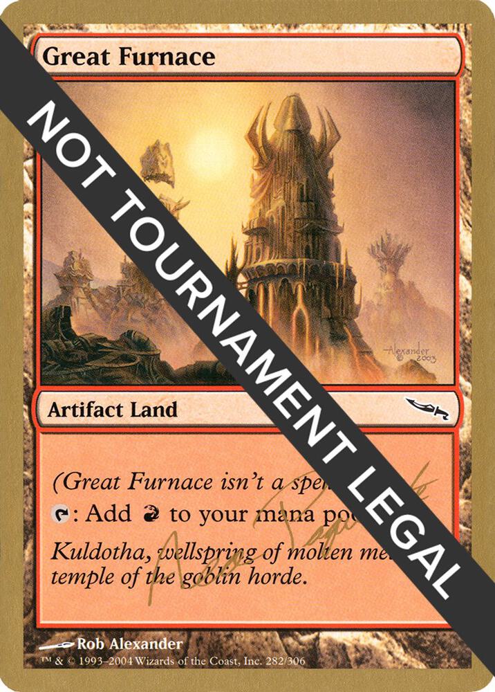 Great Furnace 2004 Aeo Paquette MRD ap282/103 (World Championship Decks)  | Good Games Modbury