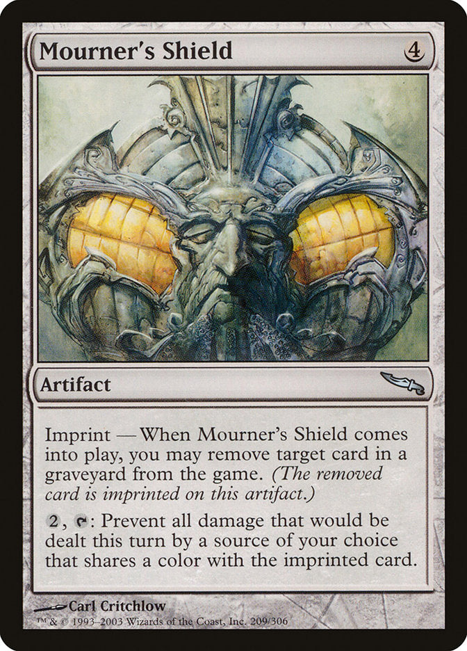 Mourner's Shield 209/306 (Mirrodin)  - Foil | Good Games Modbury