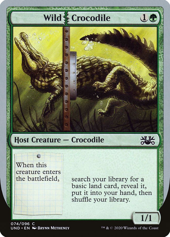 Wild Crocodile 74/96 (Unsanctioned)  | Good Games Modbury