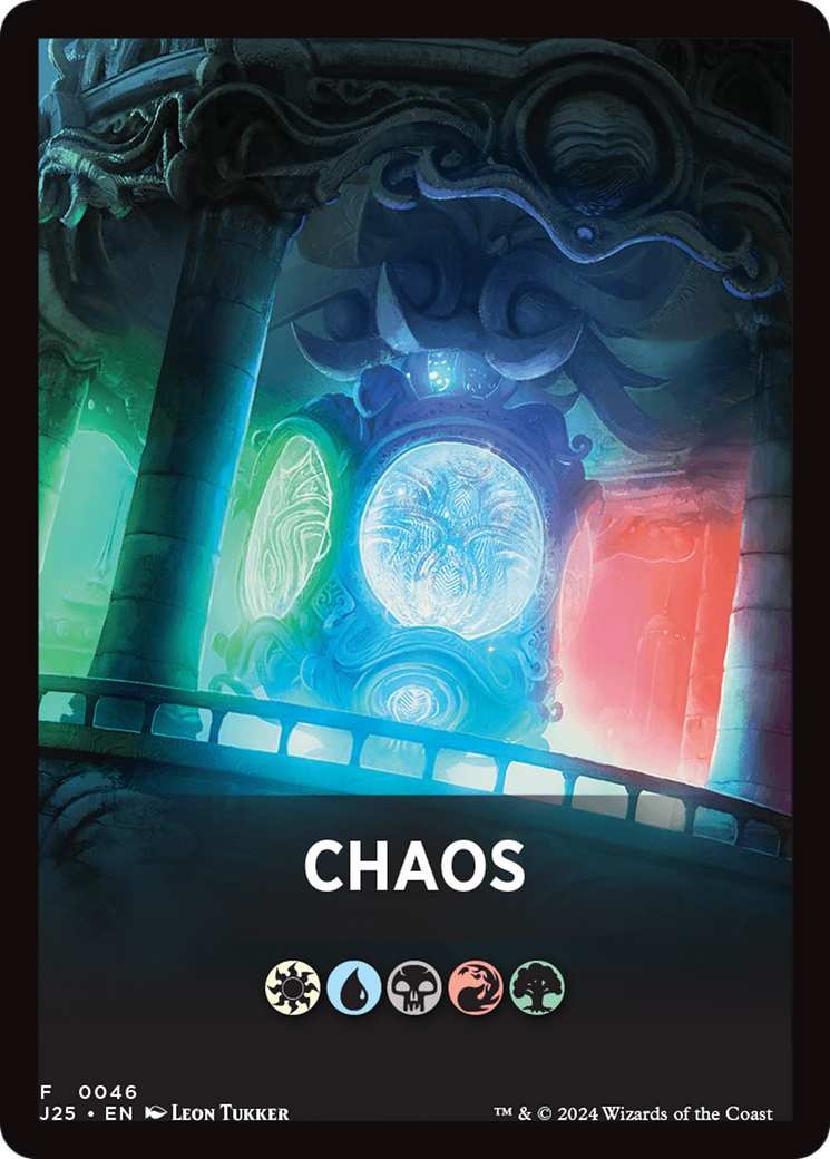 Chaos Theme Card [Foundations Jumpstart Front Cards] | Good Games Modbury