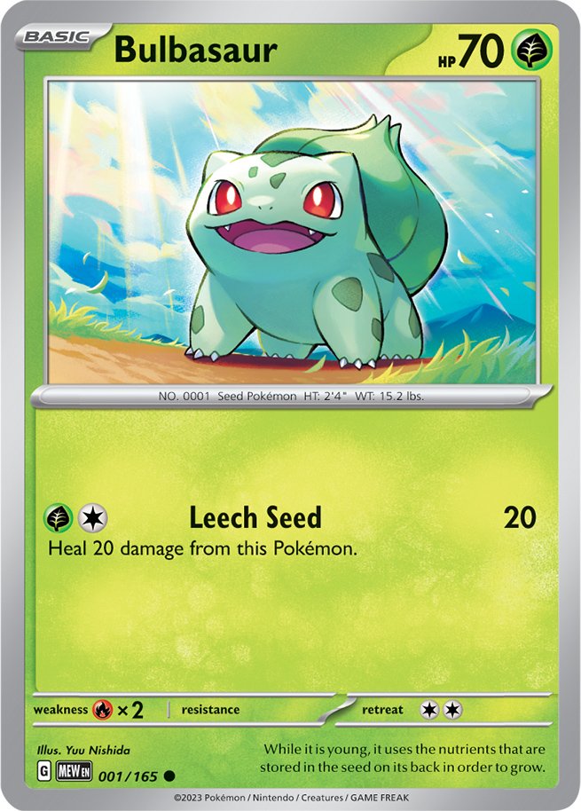 Bulbasaur (001/165) [Scarlet & Violet: 151] | Good Games Modbury