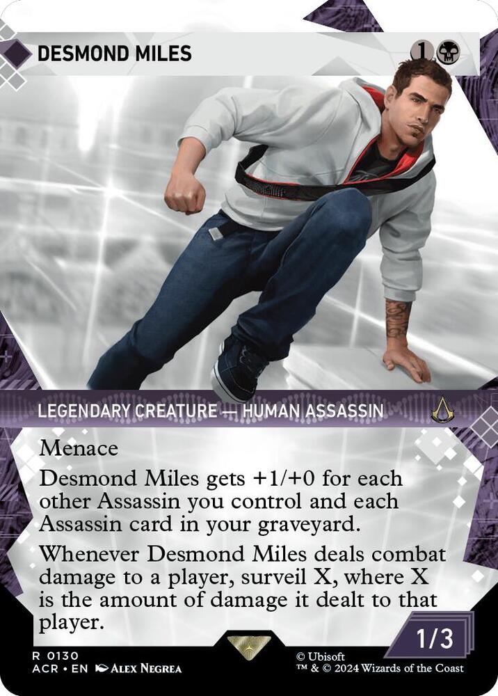 Desmond Miles 130/110 (Universes Beyond: Assassin's Creed)  - Showcase | Good Games Modbury