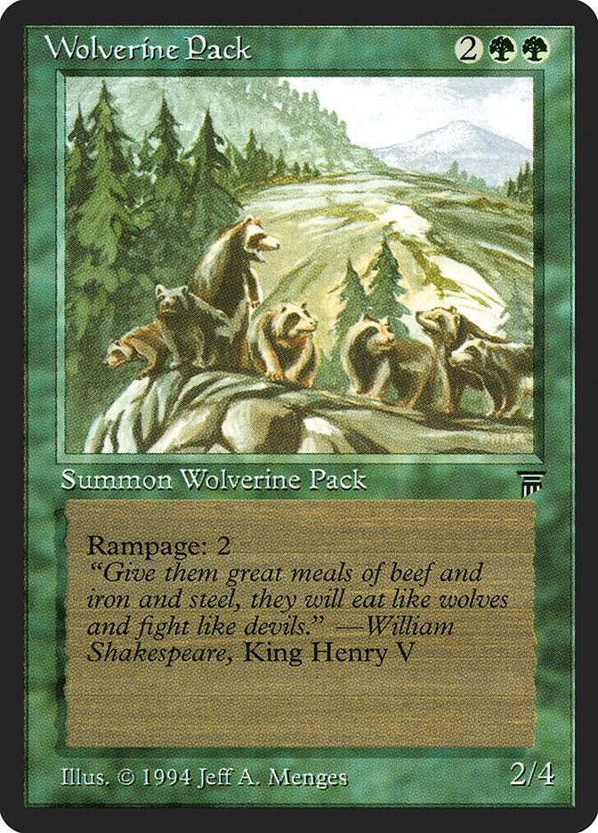Wolverine Pack 214/310 (Legends)  | Good Games Modbury