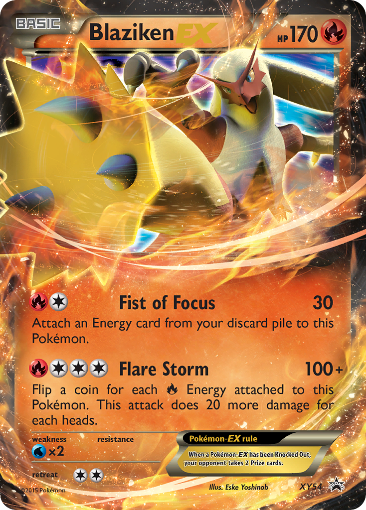 Blaziken EX (XY54) [XY: Black Star Promos] | Good Games Modbury