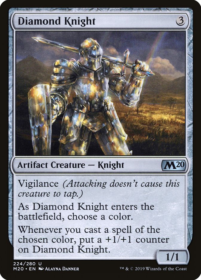 Diamond Knight [Core Set 2020] | Good Games Modbury