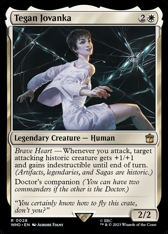 Tegan Jovanka 28/331 (Universes Beyond: Doctor Who)  - Foil | Good Games Modbury