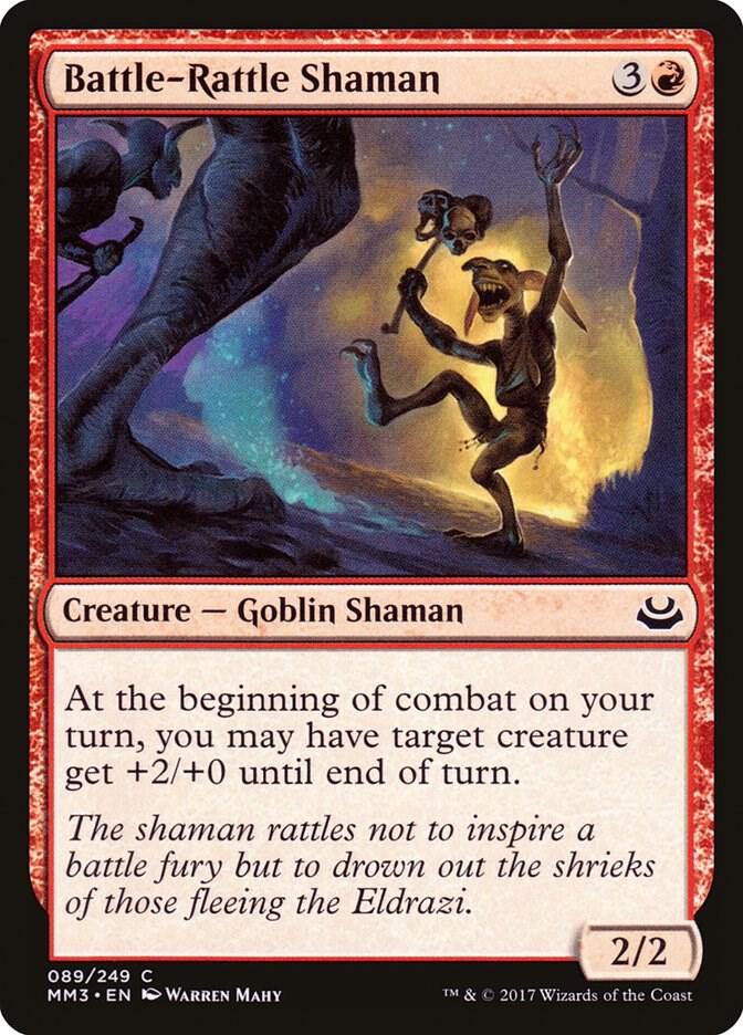 Battle-Rattle Shaman 89/249 (Modern Masters 2017)  - Foil | Good Games Modbury