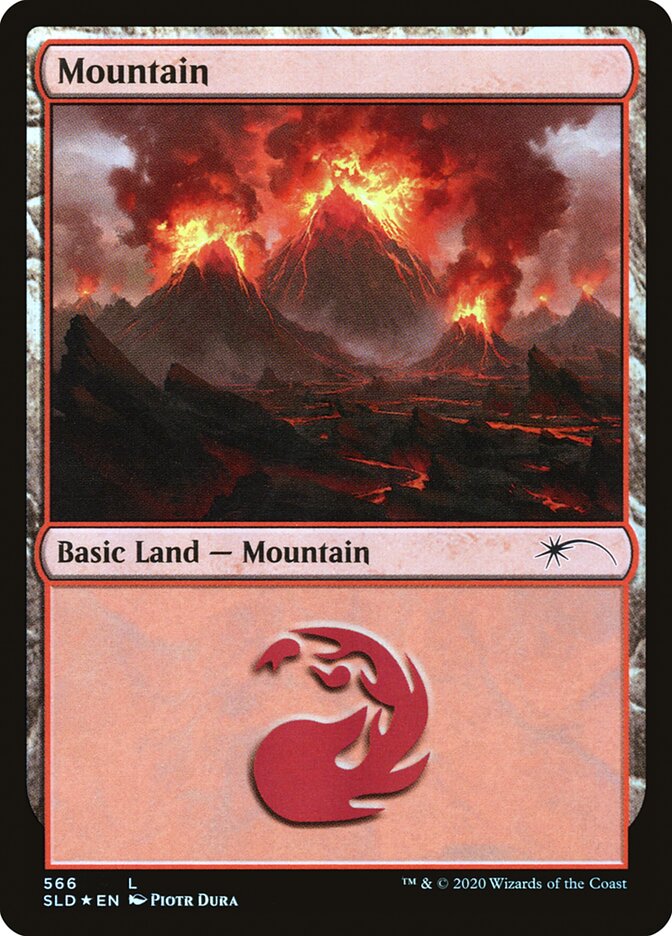 Mountain (Seismic) (566) [Secret Lair Drop Promos] | Good Games Modbury