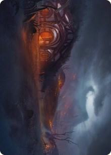 Field of Ruin Art Card 77 (Art Series: Universes Beyond: The Lord of the Rings: Tales of Middle-earth)  | Good Games Modbury
