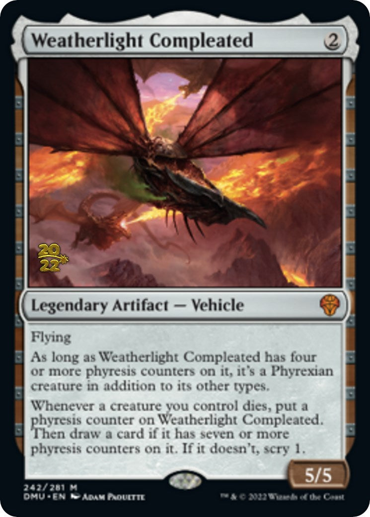 Weatherlight Compleated [Dominaria United Prerelease Promos] | Good Games Modbury