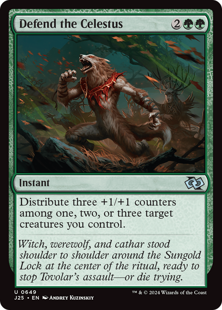 Defend the Celestus [Foundations Jumpstart] | Good Games Modbury