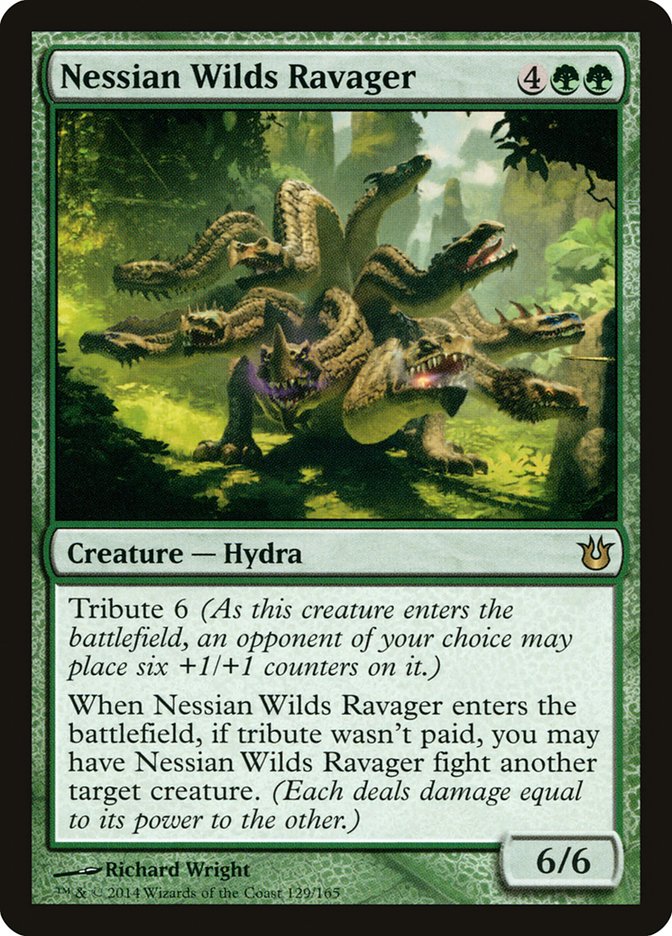 Nessian Wilds Ravager 129 (Born of the Gods)  - Foil | Good Games Modbury