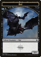 Bat // Spirit (010) Double-Sided Token [Ravnica Allegiance Guild Kit Tokens] | Good Games Modbury