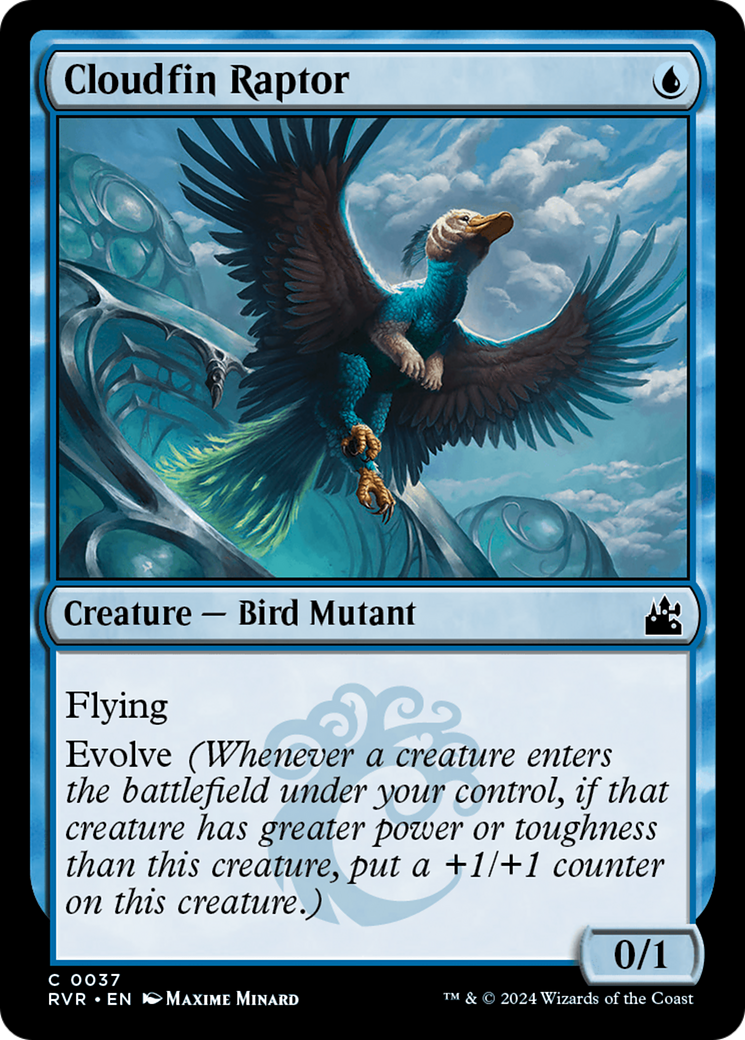 Cloudfin Raptor [Ravnica Remastered] | Good Games Modbury