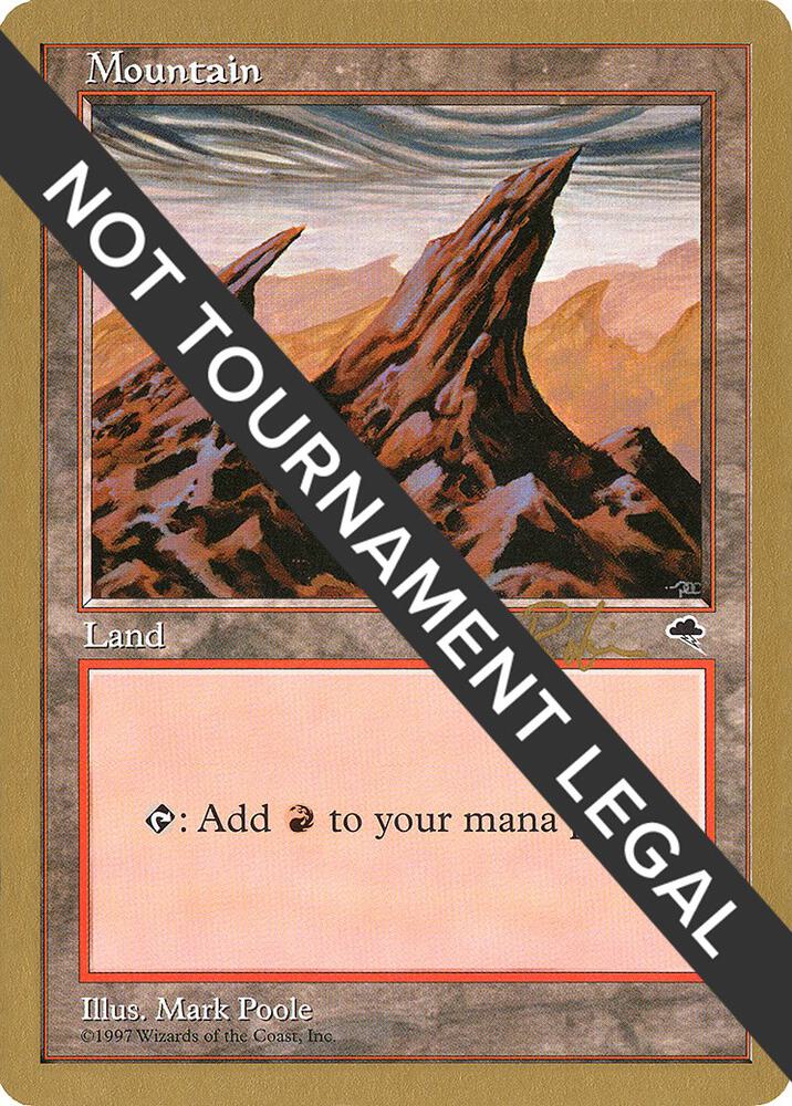 Mountain Right 1998 Ben Rubin TMP br344/117 (World Championship Decks)  | Good Games Modbury